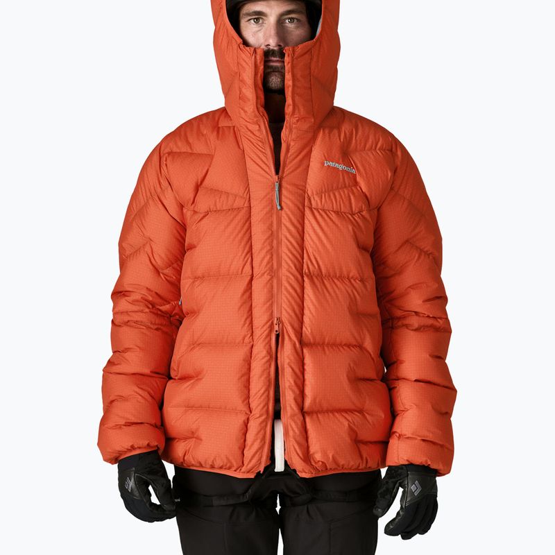 Kurtka puchowa męska Patagonia Durable Down Parka coal orange 6