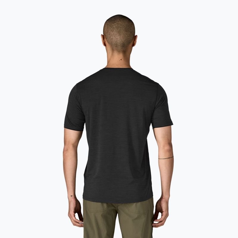 Koszulka męska Patagonia Capilene Cool Ultra black/forge grey x-dye 2