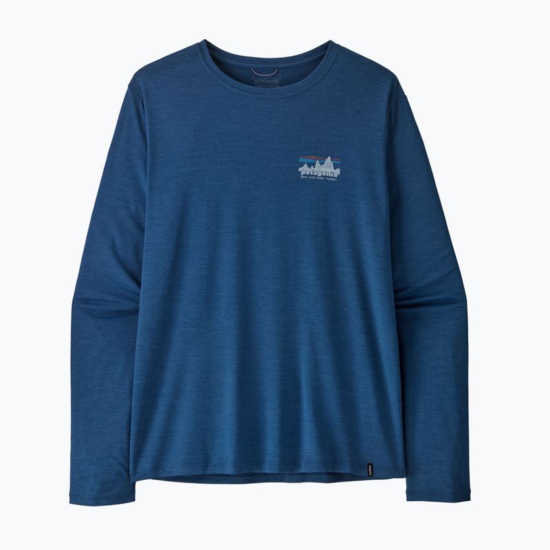 Longsleeve męski Patagonia Capilene Cool Daily - '73 Skyline clement blue/light clement blue x-dye 5