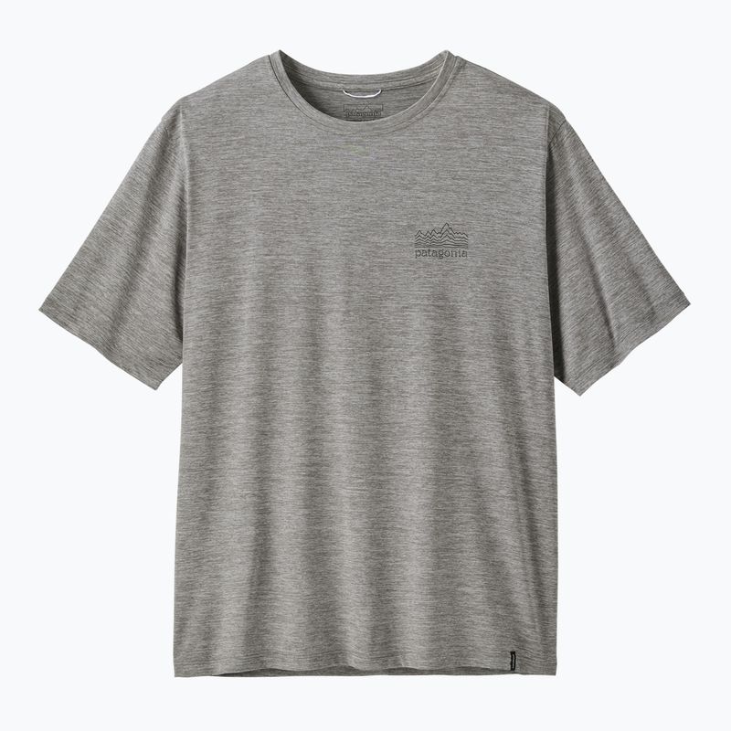 Koszulka męska Patagonia Capilene Cool Daily - Strataspire feather grey 5