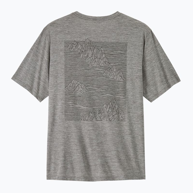 Koszulka męska Patagonia Capilene Cool Daily - Strataspire feather grey 6
