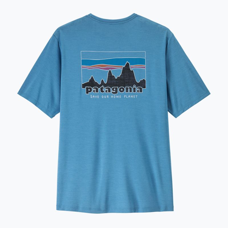 Koszulka męska Patagonia Capilene Cool Daily - '73 Skyline shore blue/light shore blue x-dye 6