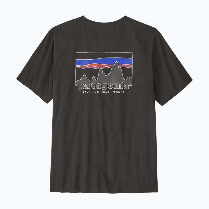 Koszulka męska Patagonia '73 Skyline ink black 2