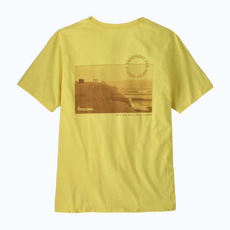 Koszulka męska Patagonia Water People Spotter lemon zest 6