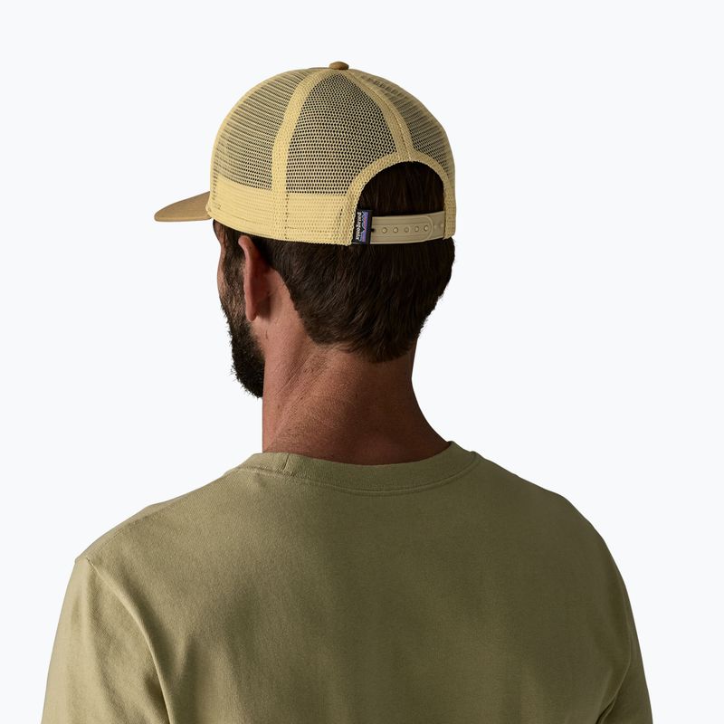 Czapka z daszkiem damska Patagonia Flying Fish LoPro Trucker flying fish fork/bobcat brown 3