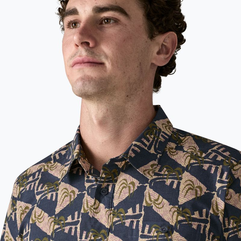 Koszula męska Patagonia Go To jaguar geo/dolomite blue 5