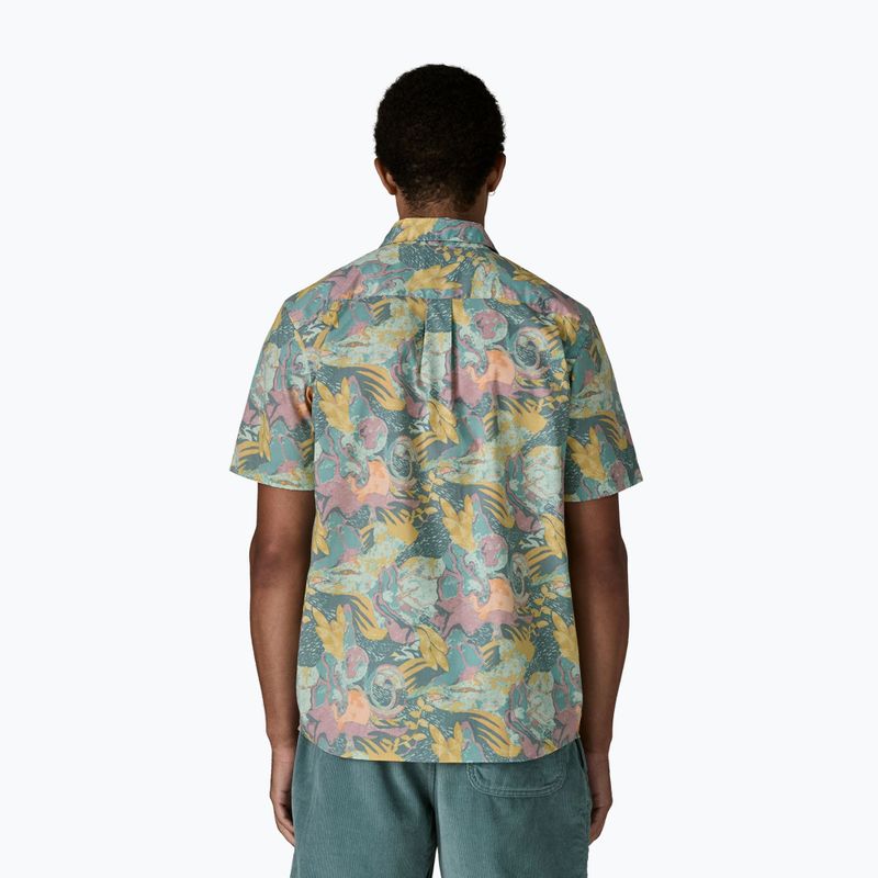 Koszula męska Patagonia Go To moon tripper/blue sage 3