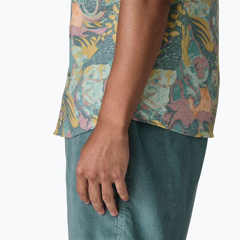 Koszula męska Patagonia Go To moon tripper/blue sage 7