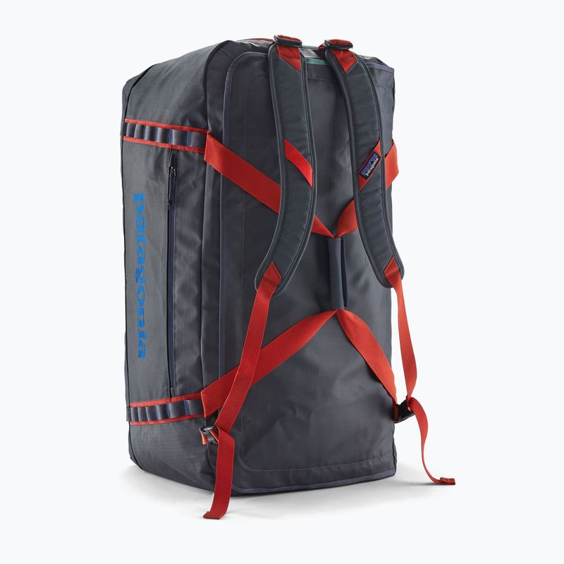 Torba podróżna Patagonia Black Hole Duffel 100 l smolder blue/amanita red 2