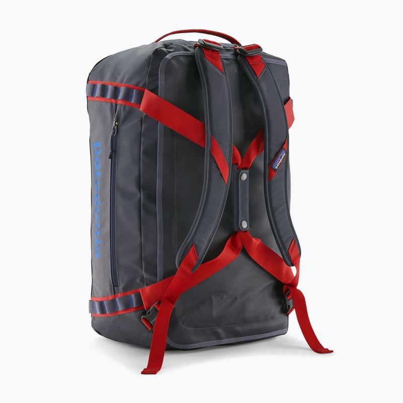 Torba podróżna Patagonia Black Hole Duffel 55 l smolder blue/amanita red 2
