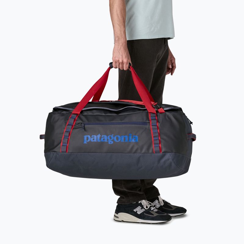 Torba podróżna Patagonia Black Hole Duffel 70 l smolder blue/amanita red 4
