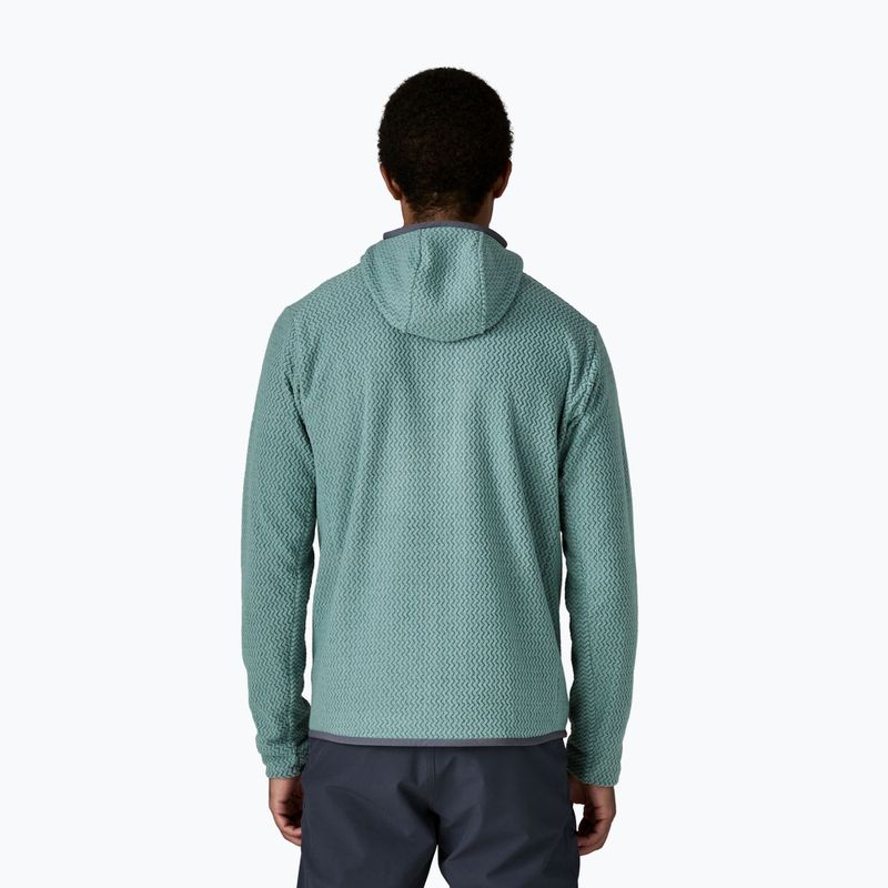 Bluza trekkingowa męska Patagonia R1 Air Full Zip Hoody blue sage 3