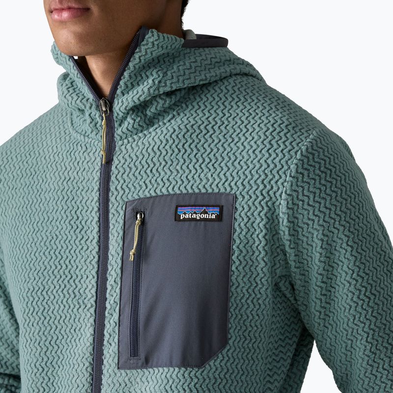 Bluza trekkingowa męska Patagonia R1 Air Full Zip Hoody blue sage 7