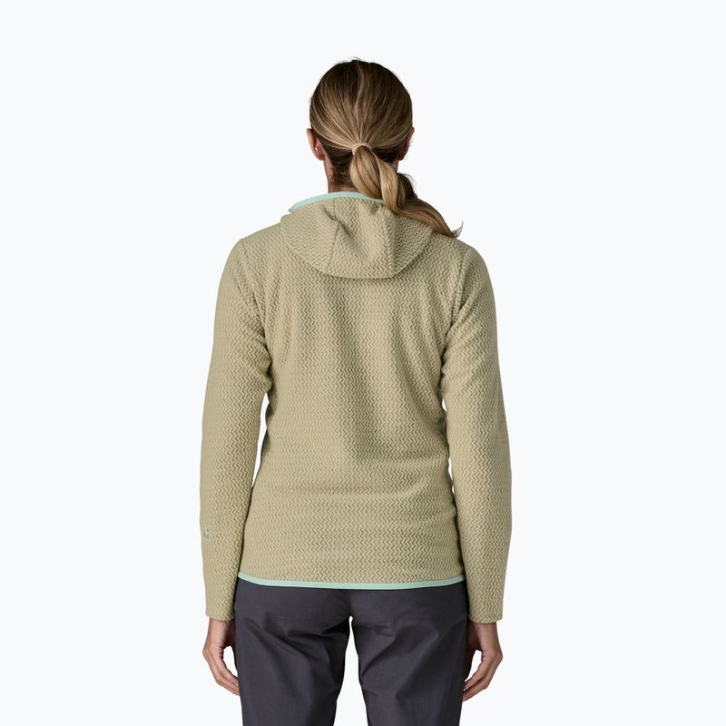 Bluza polarowa damska Patagonia R1 Air Full-Zip Hoody weathered stone 3