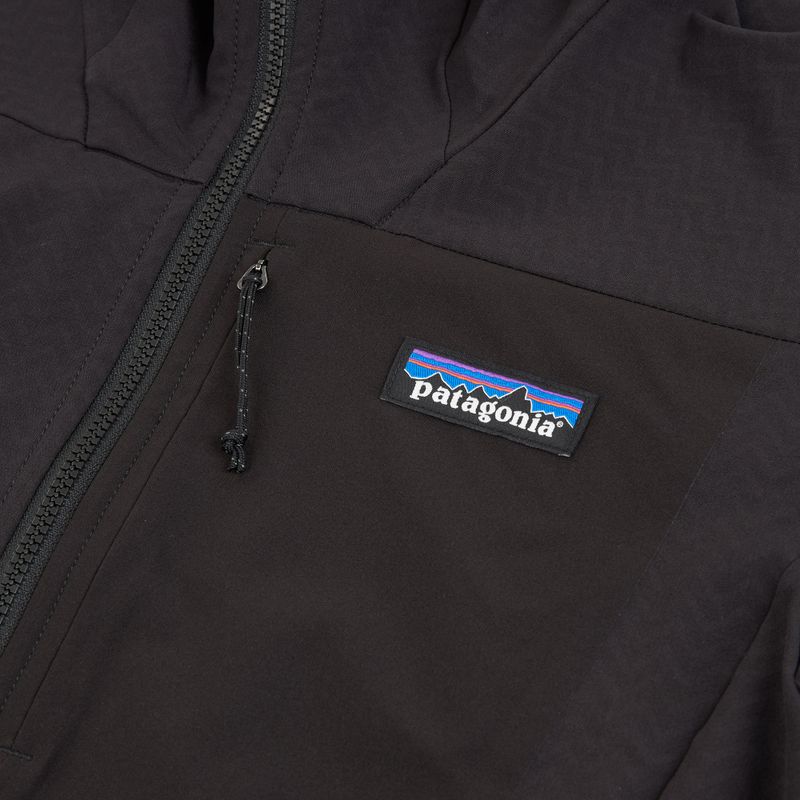 Kurtka softshell damska  Patagonia R1 CrossStrata Hoody black 3