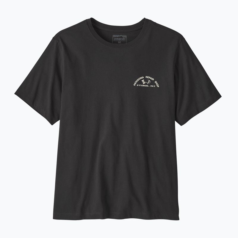Koszulka męska Patagonia Repair Shop ink black