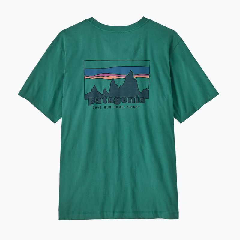 Koszulka męska Patagonia '73 Skyline gem green 2