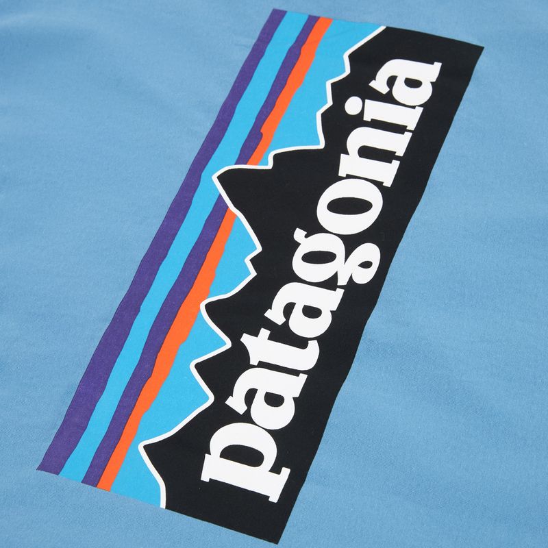 Koszulka męska Patagonia P-6 Logo shore blue 4
