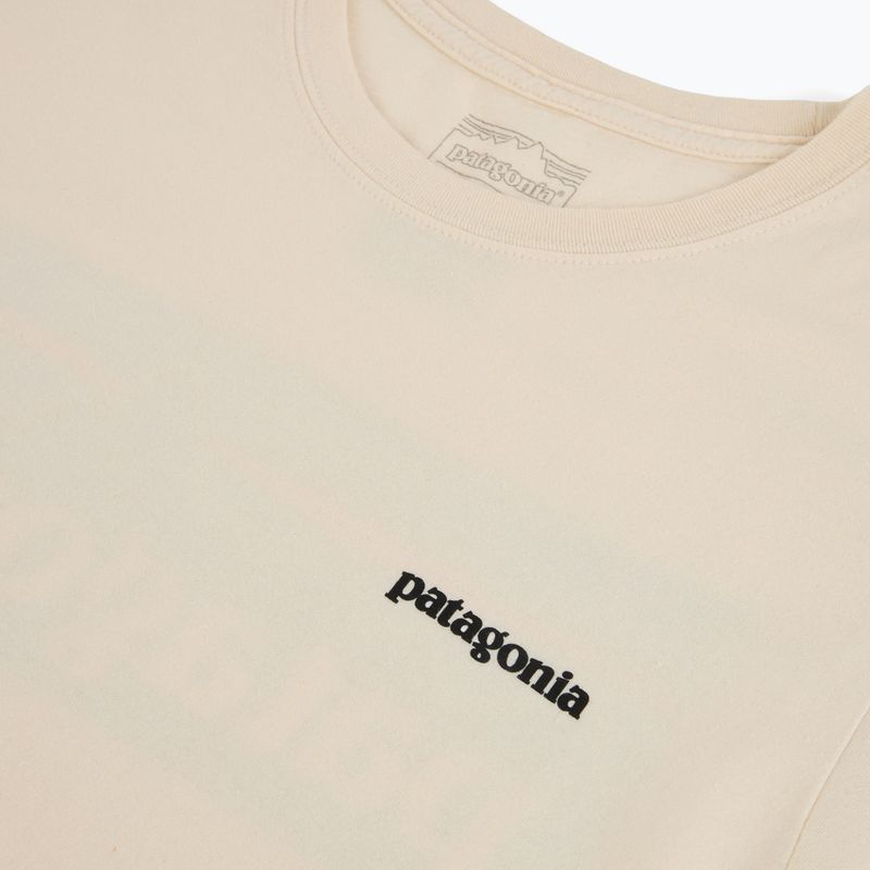 Koszulka męska Patagonia P-6 Logo undyed natural 3