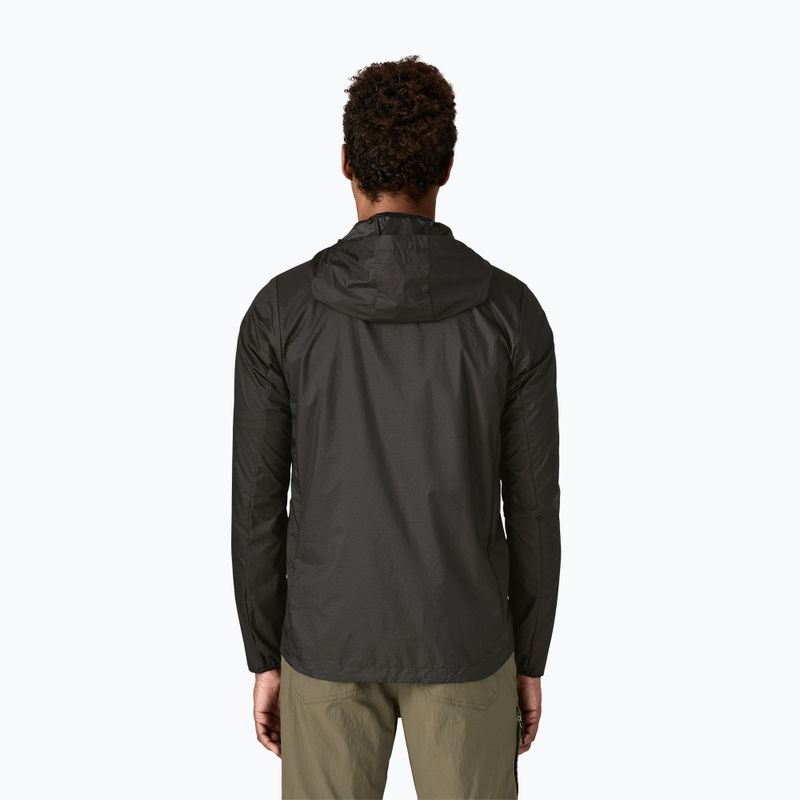 Kurtka przeciwiatrowa męska Patagonia Houdini black w/black 3