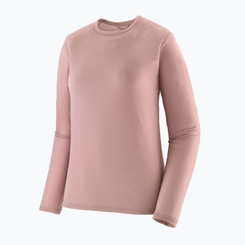 Bluza termoaktywna damska Patagonia Capilene Lightweight Crew fuzzy mauve