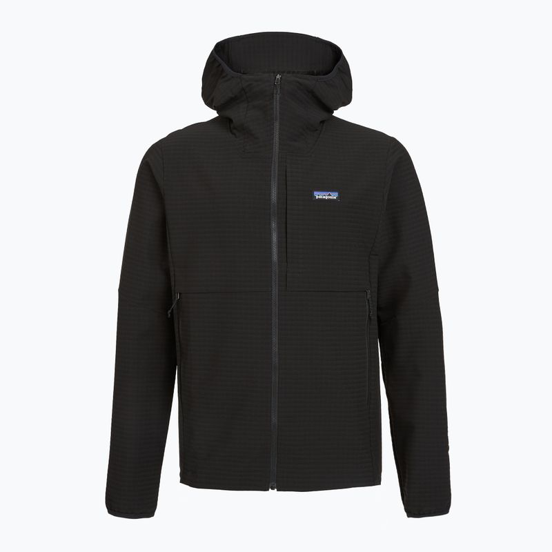 Kurtka softshell męska Patagonia R1 TechFace Hoody black 2