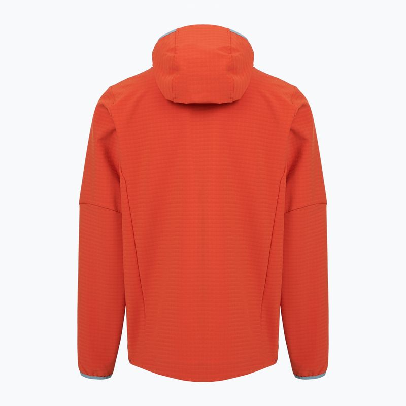 Kurtka softshell męska Patagonia R1 TechFace Hoody hot ember 2
