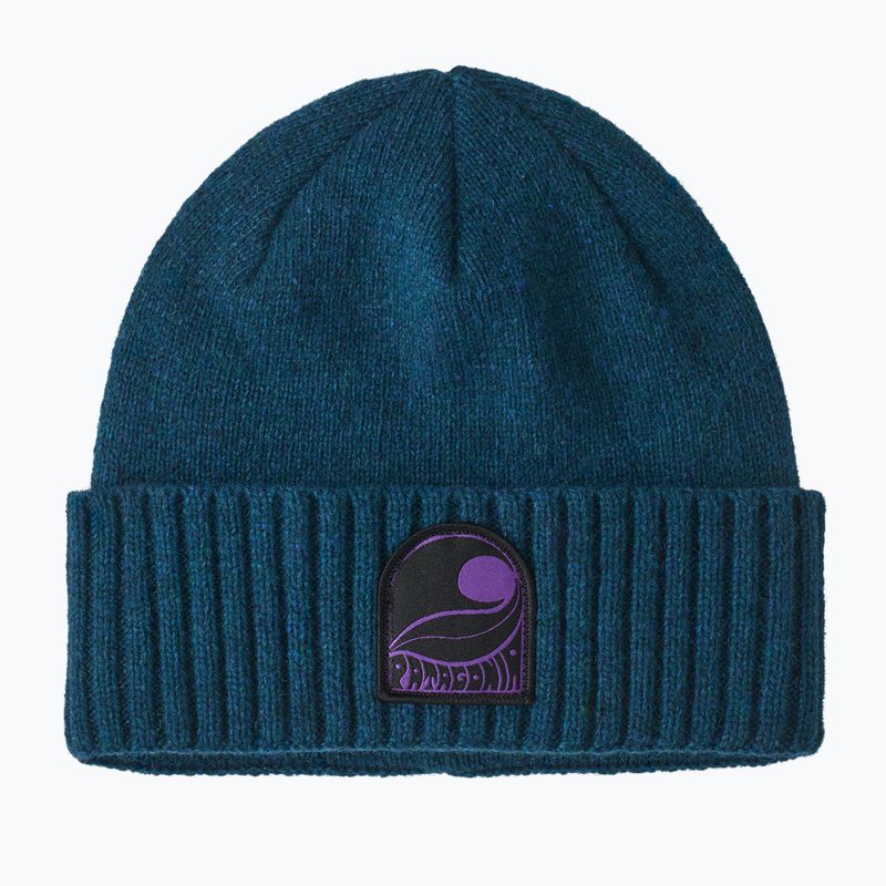 Czapka zimowa Patagonia Brodeo Beanie pass it around: glacial blue