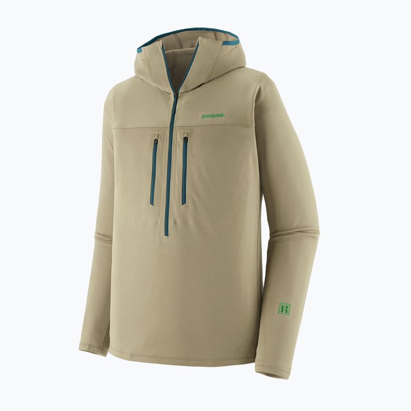 Bluza męska Patagonia R1 Ultralight Hoody weathered stone
