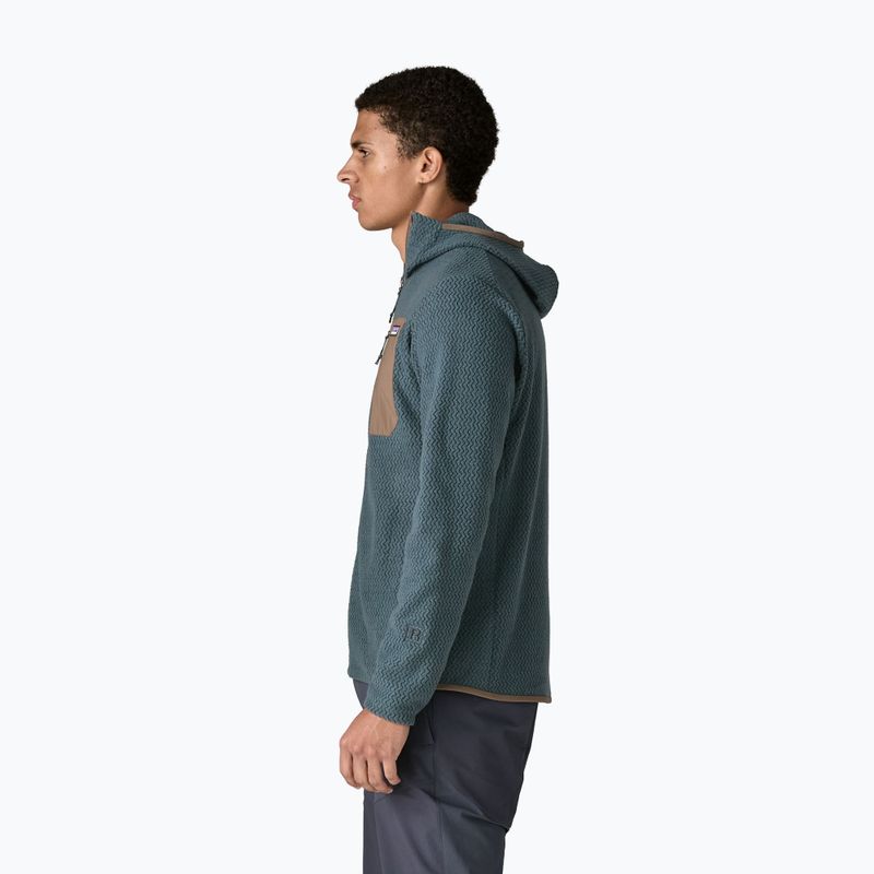 Bluza trekkingowa męska Patagonia R1 Air Full-Zip Hoody summit blue 3