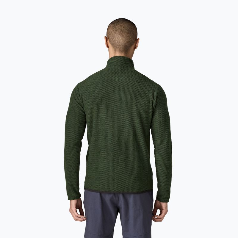 Bluza polarowa męska Patagonia R1 Air treeline green 2