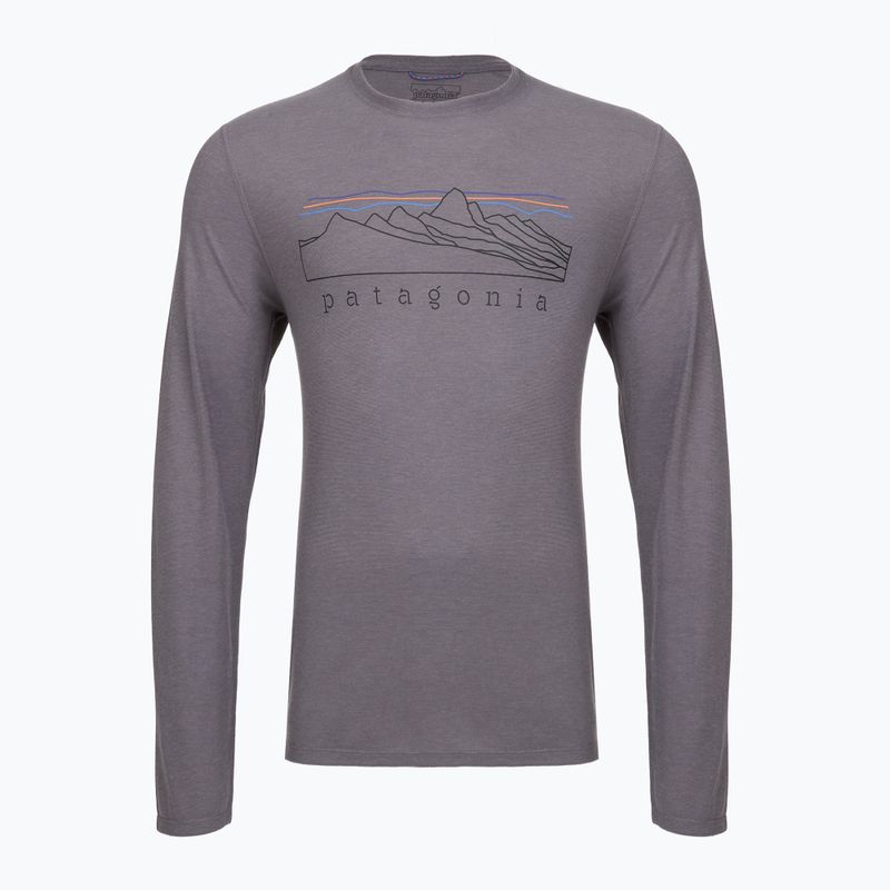 Longsleeve męski Patagonia Cap Cool Trail Stratapeaks may grey