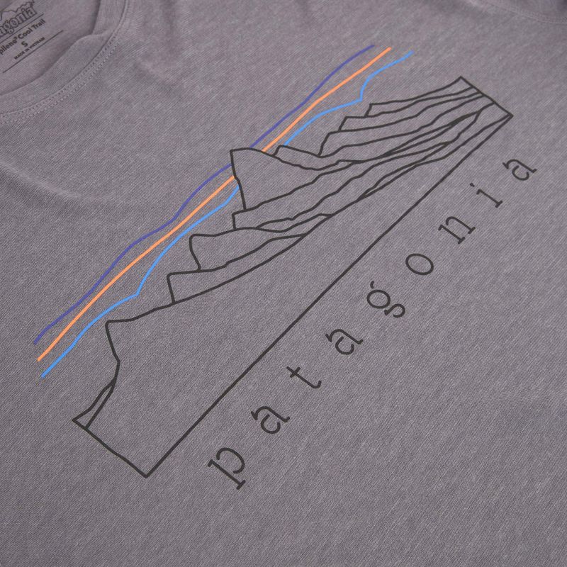 Longsleeve męski Patagonia Cap Cool Trail Stratapeaks may grey 3