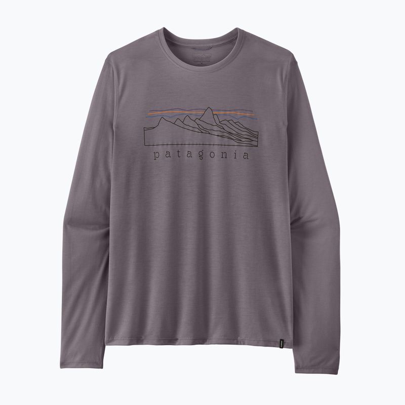 Longsleeve męski Patagonia Cap Cool Trail Stratapeaks may grey
