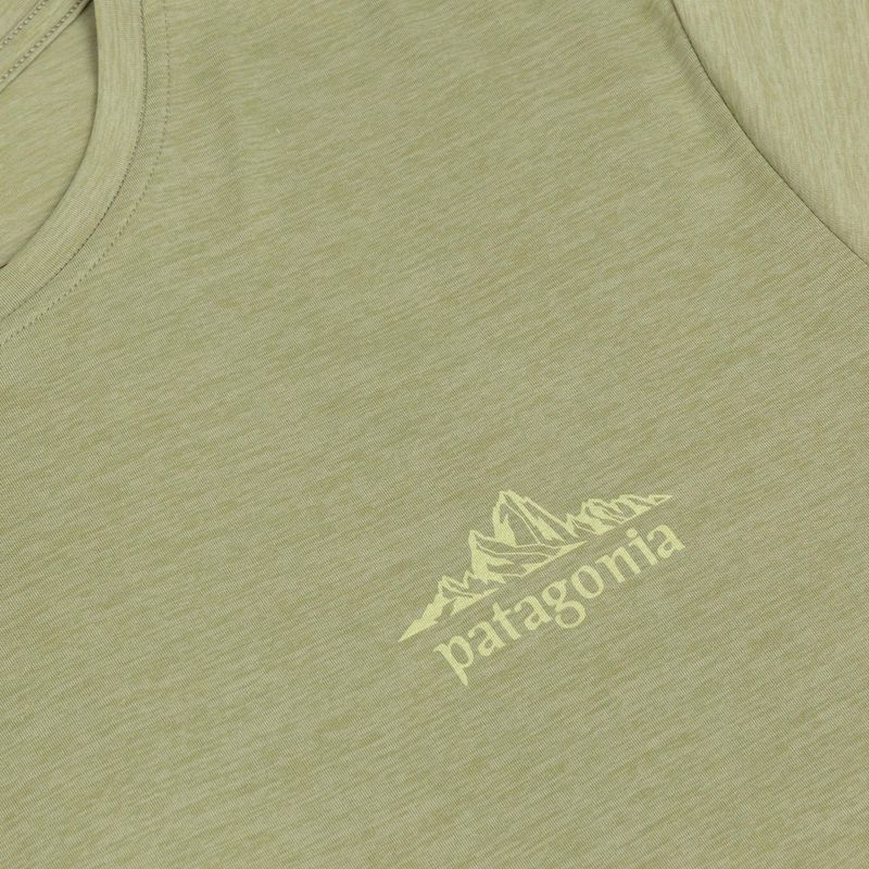 Koszulka męska Patagonia Cap Cool Daily Shirt - Cloud Crag gumtree green - light gumtree green x-dye 3