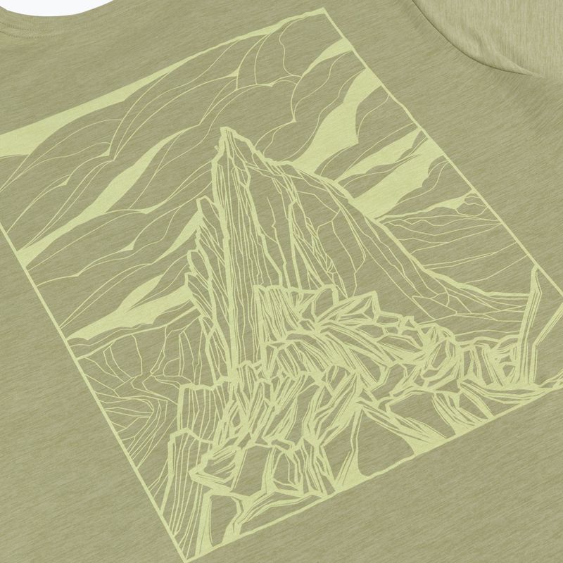 Koszulka męska Patagonia Cap Cool Daily Shirt - Cloud Crag gumtree green - light gumtree green x-dye 4