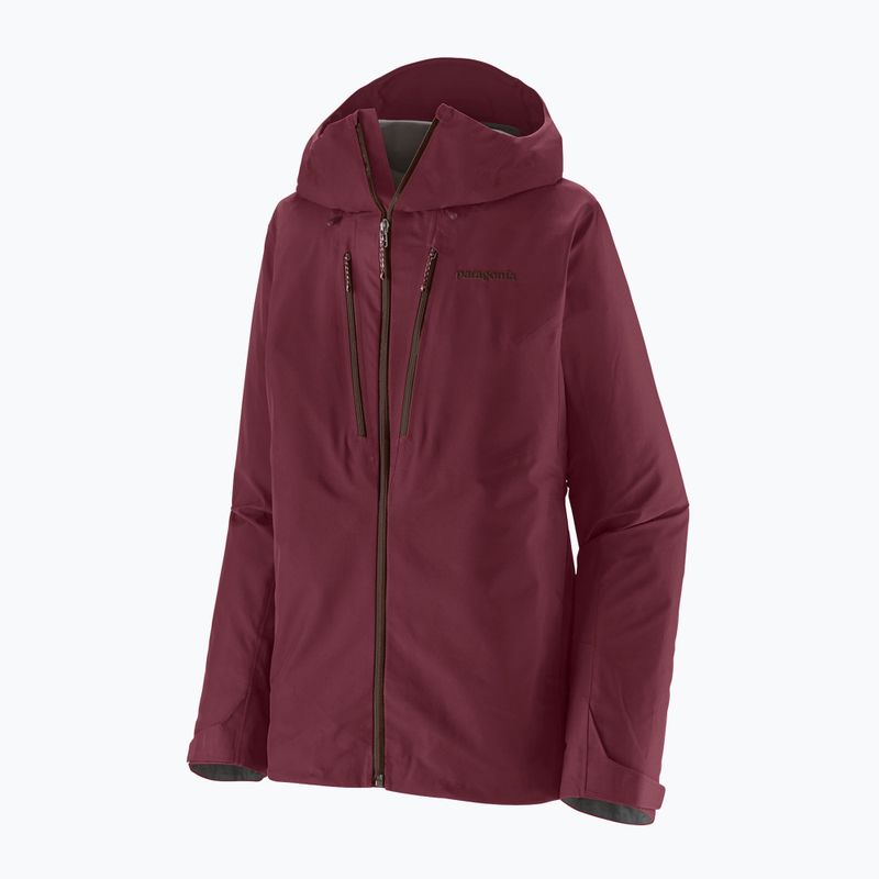 Kurtka przeciwdeszczowa damska Patagonia Triolet berry fig