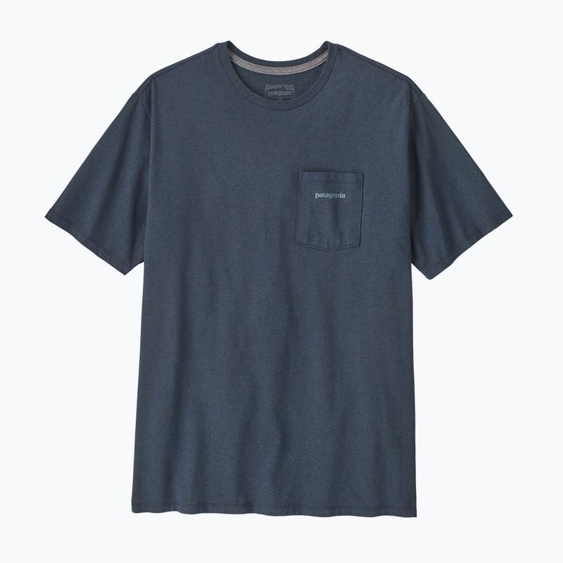 Koszulka męska Patagonia Boardshort Logo Pocket Responsibili summit blue