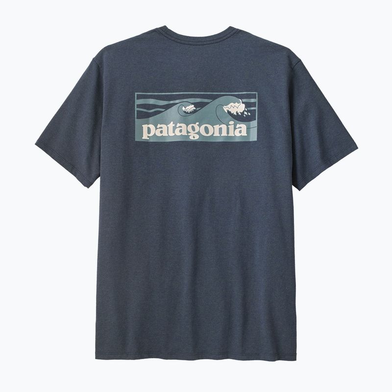 Koszulka męska Patagonia Boardshort Logo Pocket Responsibili summit blue 2
