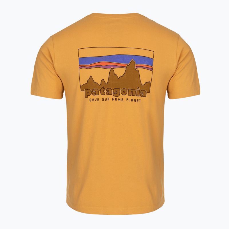 Koszulka męska Patagonia '73 Skyline T-Shirt dried mango 2
