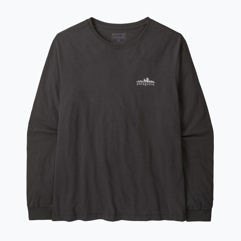Longsleeve męski Patagonia Fitz Roy Foothills LS ink black