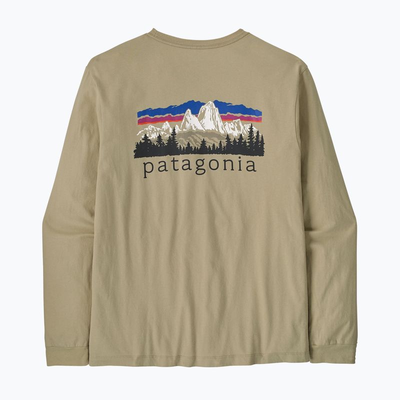 Longsleeve męski Patagonia Fitz Roy Foothills LS weathered stone 3