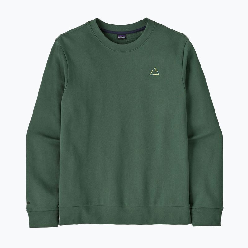 Bluza męska Patagonia Fitz Roy Massif Daily Crew Canopy Green