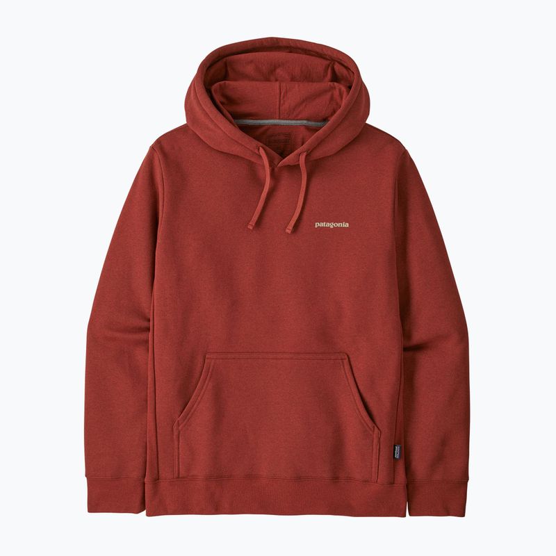 Bluza męska Patagonia Boardshort Logo Uprisal Hoody Rusty Red