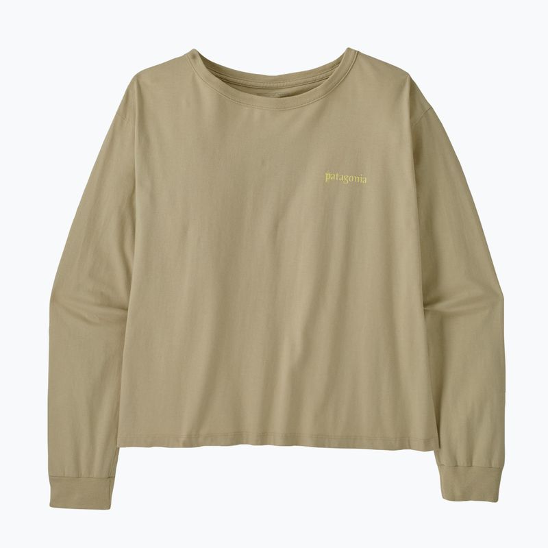 Longsleeve damski Patagonia Hut Tripper Easy Cut weathered stone 2