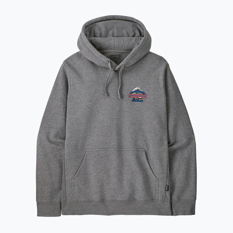 Bluza męska Patagonia Great Waves Uprisal Hoody gravel heather 3