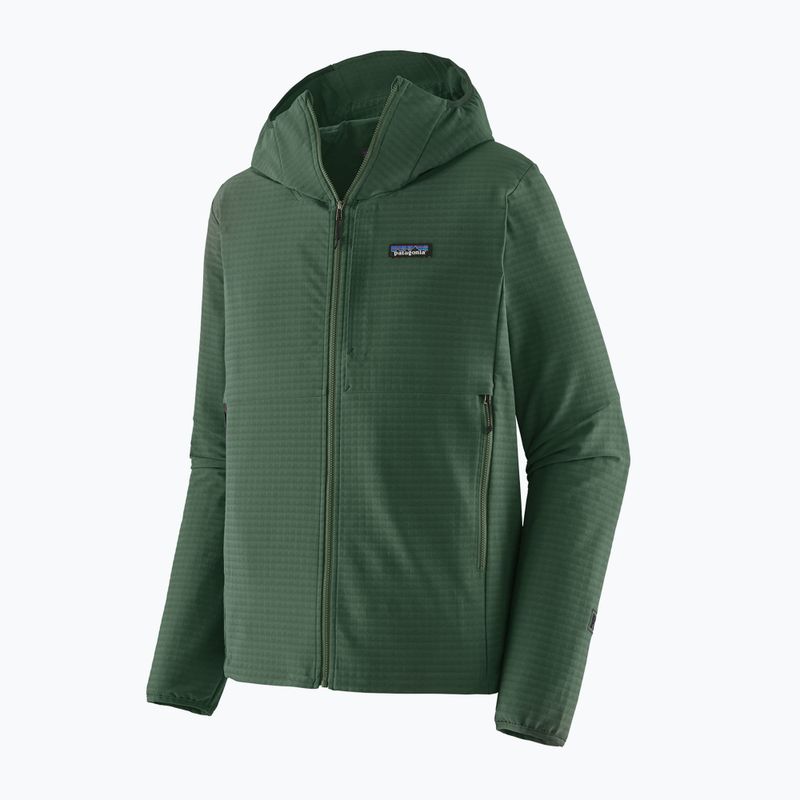 Kurtka softshell męska Patagonia R1 TechFace Hoody canopy green 6