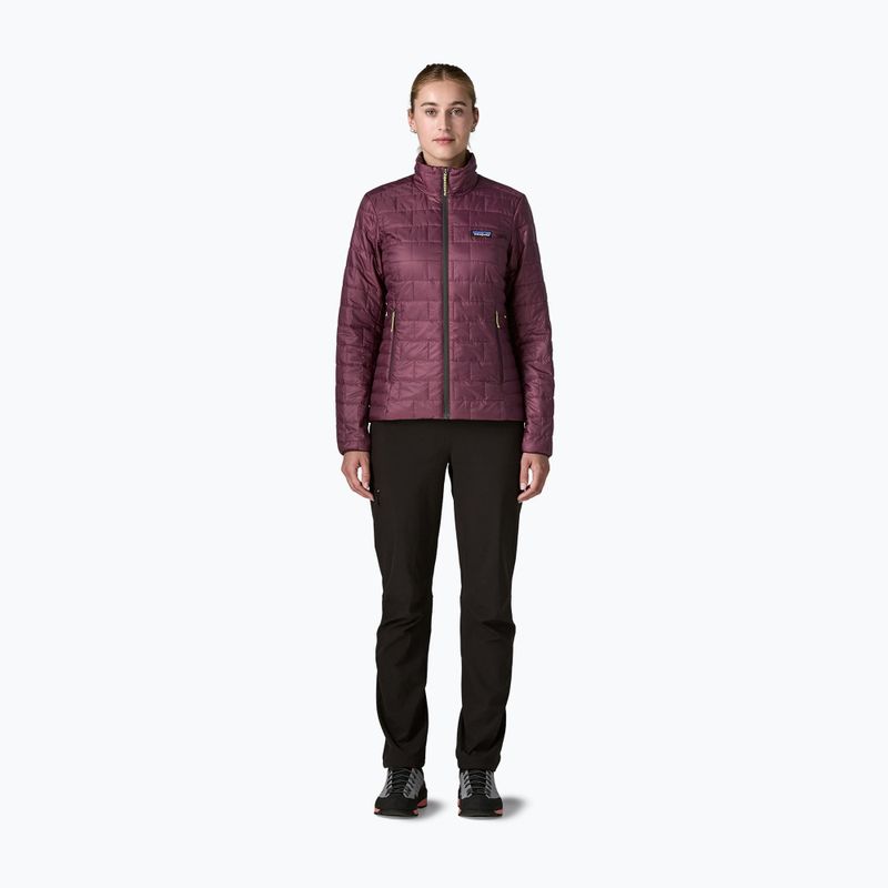 Kurtka ocieplana damska Patagonia Nano Puff berry fig 2