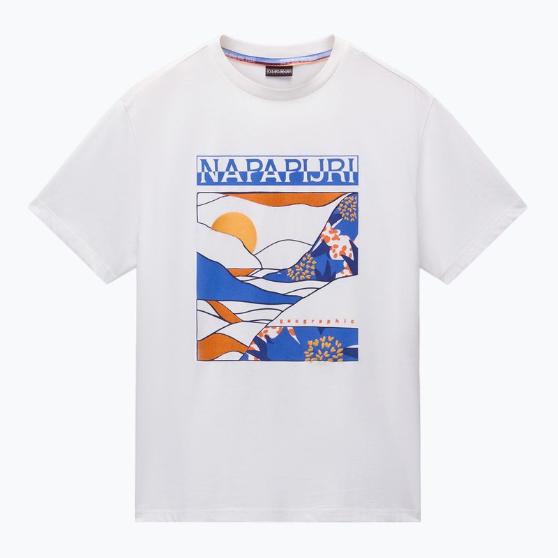 Koszulka męska Napapijri S-Valdor white heron 4