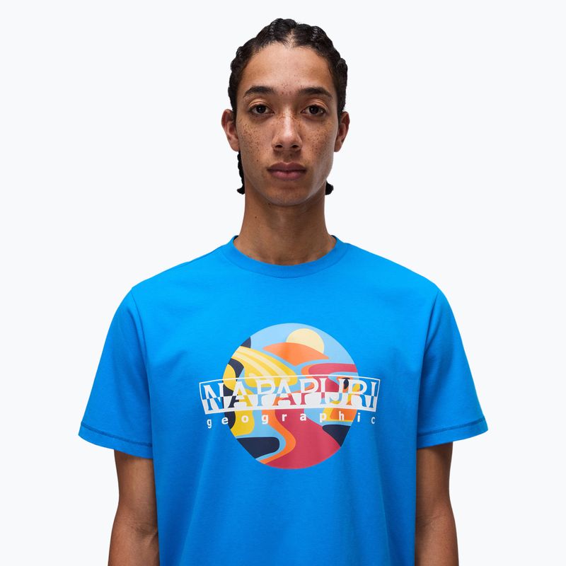 Koszulka męska Napapijri S-Valdor french blue B2W 3